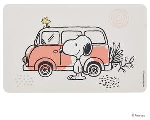 PEANUTS reggeliző deszka 23 x 14cm, Busz