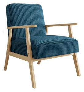Fotel Clovis 100, Kárpit, 76x59x67cm, Fenyő, Bükkfa
