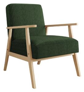 Fotel Clovis 100, Kárpit, 76x59x67cm, Fenyő, Bükkfa