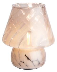 MISS MARBLE LED lámpa, bézs 16,5cm