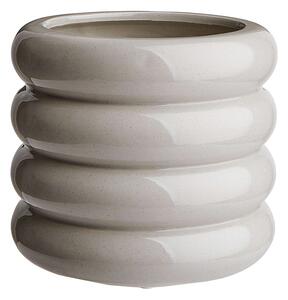 HOOP kaspó, szürke Ø14cm