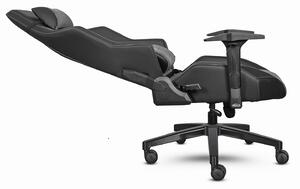 Firtina XXL 200kg nagy teherbírású gamer szék, prémium szövet és műbőr hybrid kárpit