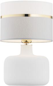 Argon Beja asztali lámpa 1x15 W fehér-sárgaréz-arany 4361