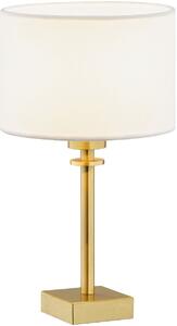 Argon Abbano asztali lámpa 1x15 W fehér-sárgaréz 8047