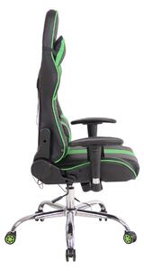 Limit XM műbőr gamer szék masszázsfunkcióval, ülésfűtéssel
