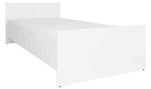 Egyszemélyes ágy 90 cm Nepo Plus 11 (fehér)