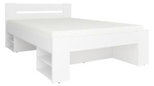 Franciaágy 140 cm Nepo Plus 13 (fehér)