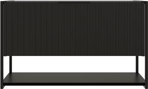 Strama Turf szekrény 79.5x46x47.5 cm Függesztett, mosdó alatti fekete 24.103.88