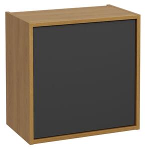 Strama Erin szekrény 50x30x50 cm oldalt függő fekete-tölgy 26.200.88