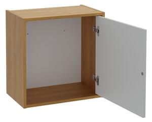 Strama Erin szekrény 50x30x50 cm oldalt függő fehér-tölgy 26.200.77