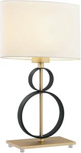 Argon Perseo asztali lámpa 1x15 W fehér-fekete-arany 8373