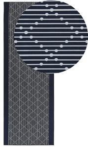 Sötétkék futószőnyeg 70 x 200 cm CHARVAD