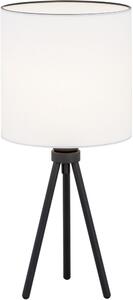 Argon Hilary asztali lámpa 1x15 W fehér-fekete 4083