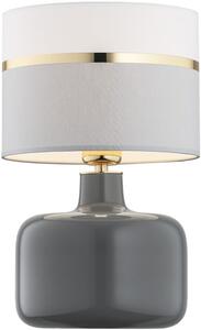 Argon Beja asztali lámpa 1x15 W fehér-sárgaréz-arany-szürke 4362