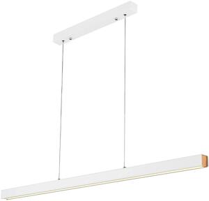 Altavola Design Linear függőlámpa 1x36 W fehér-fa LA089/PR_100_3k_white