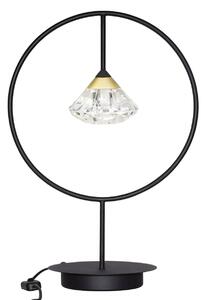 Altavola Design Tiffany asztali lámpa 1x3 W fekete LA059/T_black