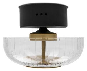 Altavola Design Vitrum mennyezeti lámpa 1x7.2 W fekete-átlátszó-arany LA104/CW
