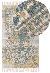 Sárga És Zöld Színű Szőnyeg 80 x 150 cm BOYALI