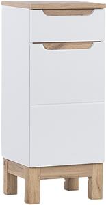 Comad Bali White szekrény 35x33x86 cm oldalt álló fehér-tölgy BALIWHITE810FSC