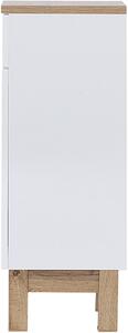 Comad Bali White szekrény 35x33x86 cm oldalt álló fehér-tölgy BALIWHITE810FSC