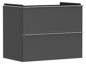 Hansgrohe Xelu Q szekrény 78x49.5x60.5 cm Függesztett, mosdó alatti szürke 54028000