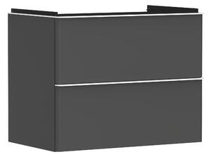 Hansgrohe Xelu Q szekrény 78x49.5x60.5 cm Függesztett, mosdó alatti fehér-szürke 54028700