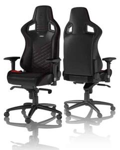 Noblechairs Gamer szék EPIC PU Bőr fekete, piros