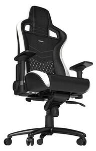 Noblechairs EPIC Gamer szék PU Bőr párnázott ülés fekete, fehér