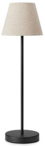 Markslöjd Cozy asztali lámpa 1x40 W fekete-bézs 108114
