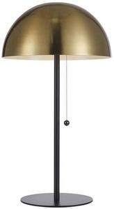 Markslöjd Dome asztali lámpa 2x40 W fekete-sárgaréz 108257
