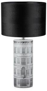 Markslöjd Ichi asztali lámpa 1x60 W fekete-szürke 108103