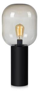 Markslöjd Brooklyn asztali lámpa 1x60 W fekete-füst színű 107479