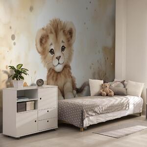 Fotótapéta Kis oroszlánkölyök, Gyerek fotótapéta, w08844 : Uwalls.hu