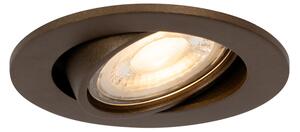 Okos süllyesztett spotlámpa sötét bronz dönthető, Wifi GU10 50mm-es - Cisco
