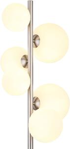 Globo Lighting Riha állólámpa 6x3.5 W fehér-nikkel 56140-6S