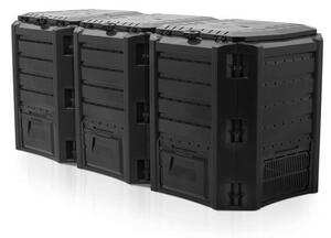 Komposztáló 1200L műanyag, 82,6x198x71,9cm