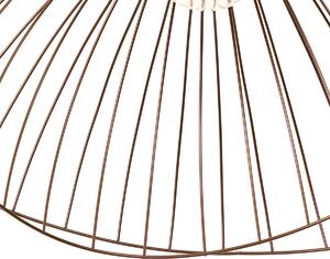 Design mennyezeti lámpa bronz 45 cm - Pua