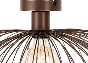 Design mennyezeti lámpa bronz 45 cm - Pua