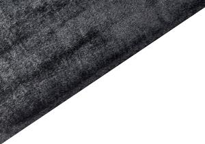 Fekete műnyúlszőrme szőnyeg 160 x 230 cm MIRPUR