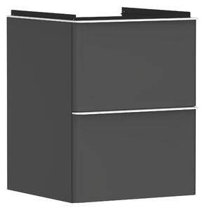 Hansgrohe Xelu Q szekrény 48x49.5x60.5 cm Függesztett, mosdó alatti fehér-szürke 54020700