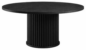Masa Living/Hol, Blackswan Design Negrette, lemn negru, 120x120x86 cm
