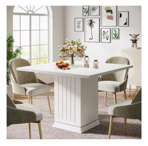 Masa Living/Hol, Blackswan Design Cocktail M2, citromfehér, 90x90x75 cm