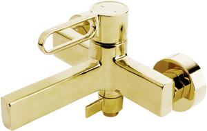 FDesign Zaffiro kád és zuhany csaptelep fali arany FD1-ZFR-1-55