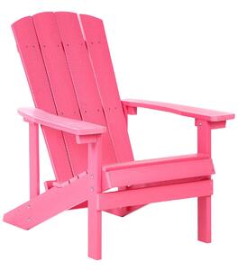Kerti szék Fa származékok Rózsaszín ADIRONDACK