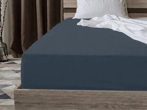 Pamut gumis lepedő STANDARD 90 x 200 cm szürkéskék