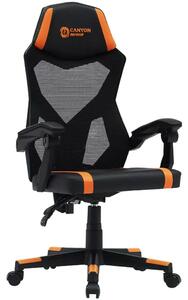Canyon Flow MCH01 Kemény ülés Fekete, Narancssárga gamer szék