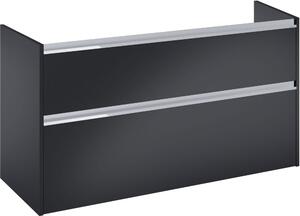 Roca Gap Pro szekrény 119.1x46x66.3 cm Függesztett, mosdó alatti fekete A857906532