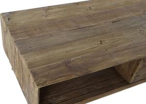 Asztal kávé-s fa újrahasznosított 120x60x43