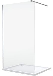 Oltens Vida zuhanykabin fal walk-in 110 cm króm fényes/átlátszó üveg 22006100