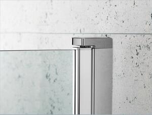 Oltens Byske zuhanykabin 80x80 cm négyzet króm fényes/átlátszó üveg 20001100